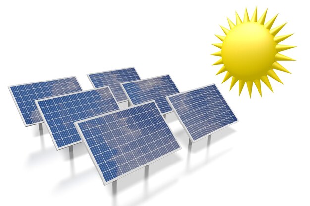 太陽の太陽エネルギーの概念