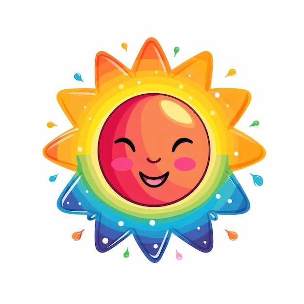 sun sticker