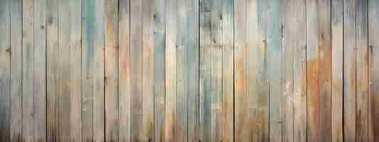 Photo sunbleached splintering wooden fence