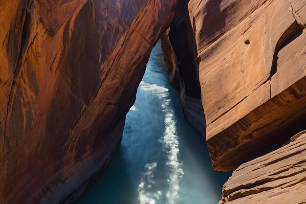 Sunburst Through Majestic Canyon Arch