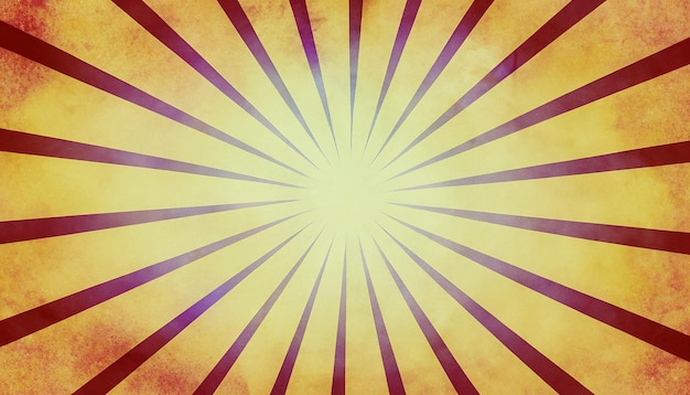 sunburst vintage and pattern background with space