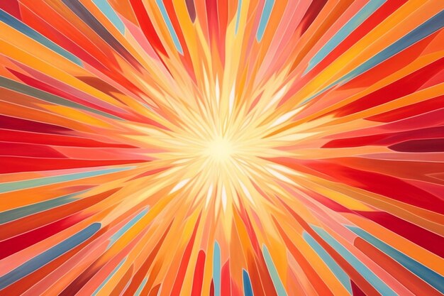 Sunburst Zephyr Background