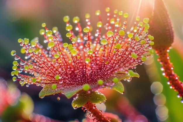 Photo sundew in its habitat