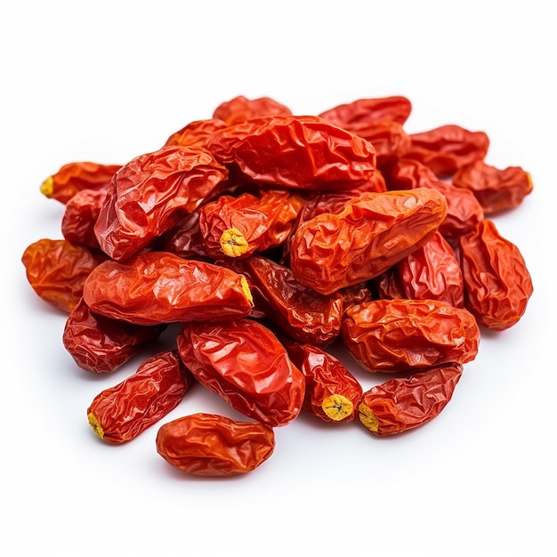 SunDried Tomatoes on Clean White Background