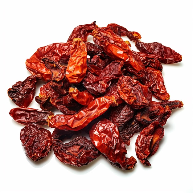 SunDried Tomatoes on Clean White Background