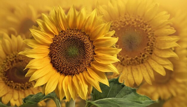 Sunflower Background