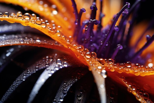 Photo sunflower flower close up macro graphy background