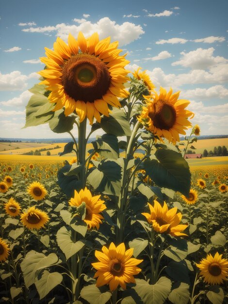 _Sunflower_Meadow_long_field_1