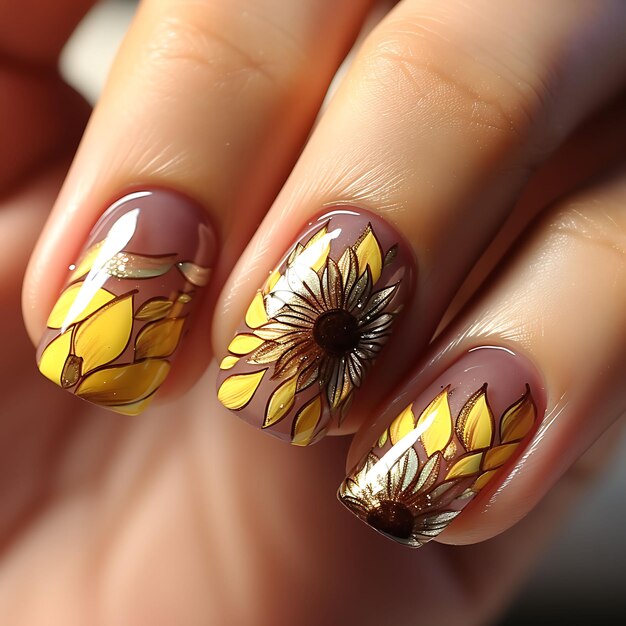 Adurself 12 Sheets Fall Nail Art Stickers Autumn Indonesia | Ubuy