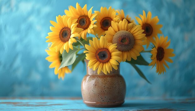 Sunflower Pot