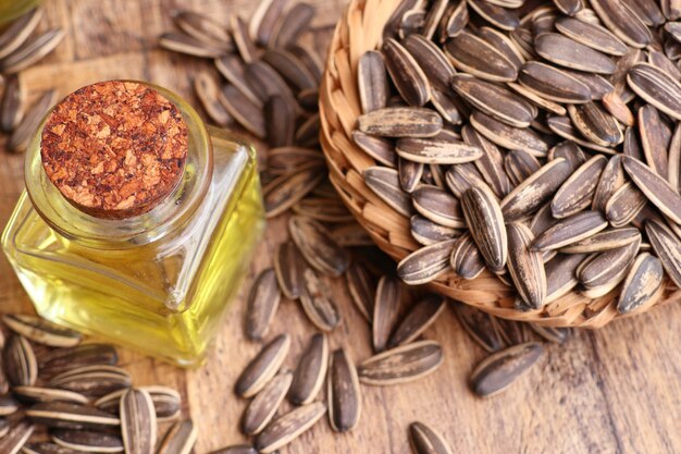 Sunflower seed and oils