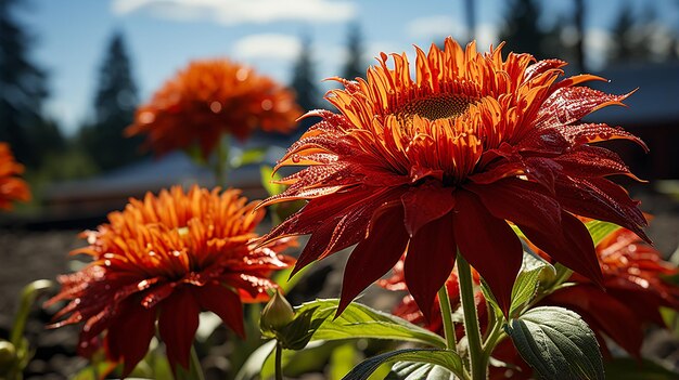 _Sunflower Symphony Mountains in Super Sharp Sunshine_