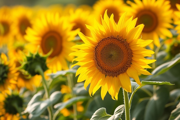 Photo sunflower