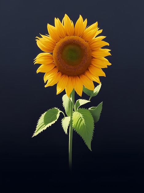 Sunflowerillustration2