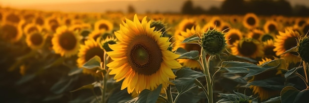 Sunflowers are the new sunflowers of the month.