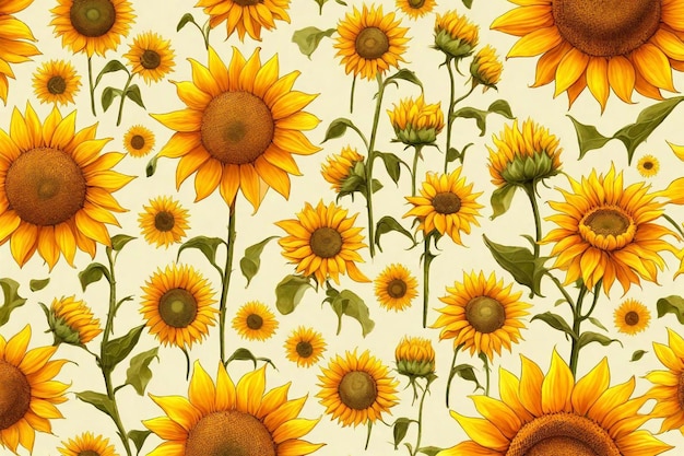 Sunflowers in the field sunflower wallpaper sunflower flower sunflower background