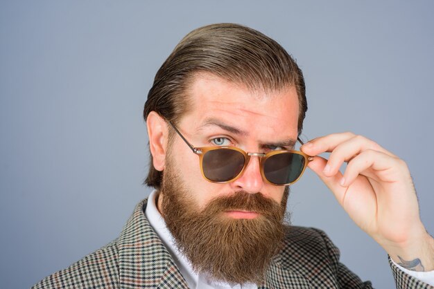 Sunglasses bearded man in glasses handsome man in glasses fashion male fashion