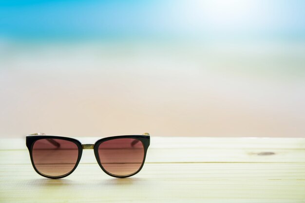 Sunglasses On the table