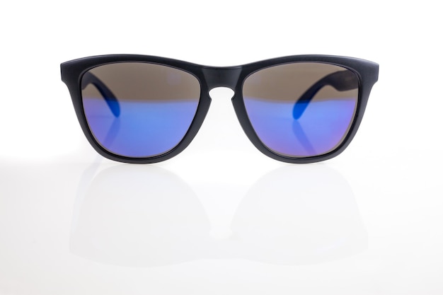 Sunglasses on white background.