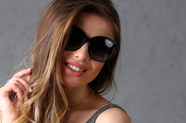 Sunglasses woman portrait