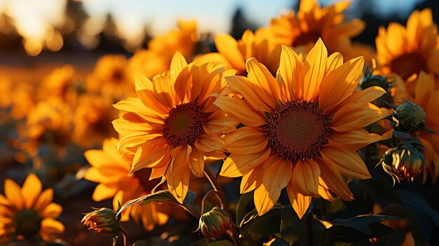 Sunkissed beauty sunflowers