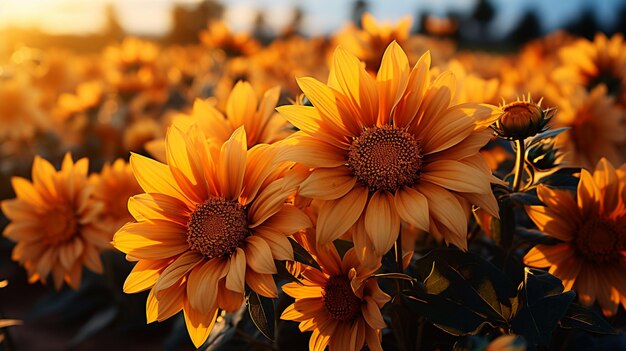 Sunkissed beauty sunflowers