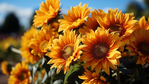 Sunkissed beauty sunflowers