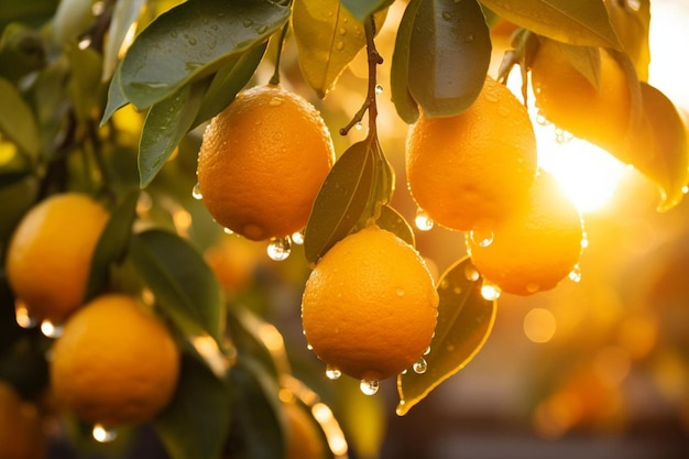 SunKissed Lemon Natures Citrus Jewel 최고의 레몬 사진 촬영