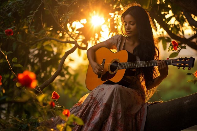 Foto serenata baciata dal sole