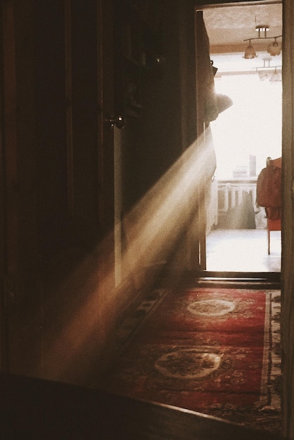 Sunlight in corridor