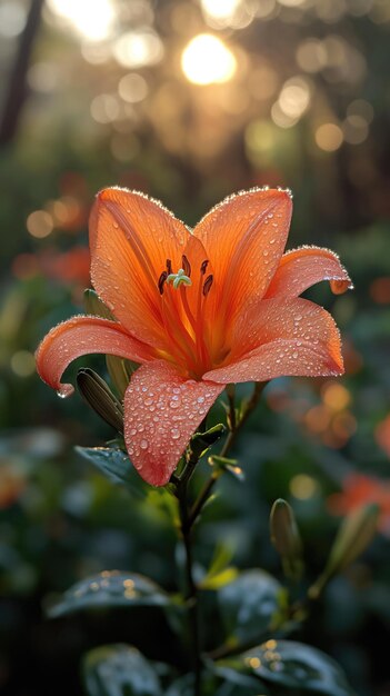 Photo sunlight outdoors nature flower