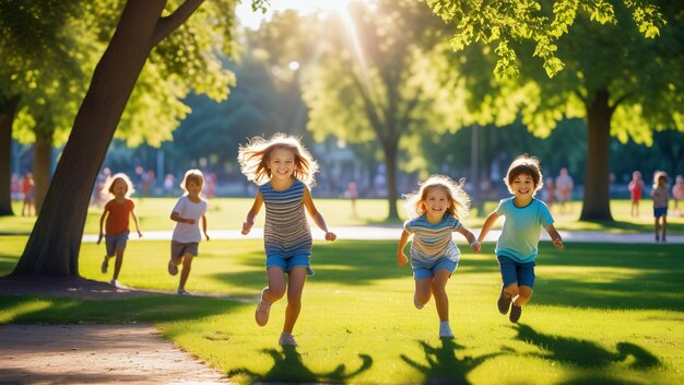 Sunlit Playground