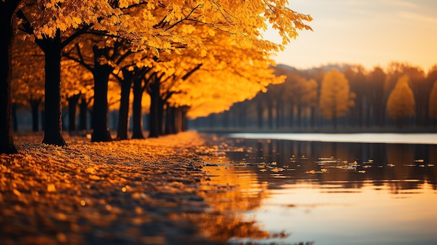 _sunny_autumn_park_with_yellow_maple_fallen_leaves_awa