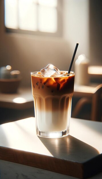 Sunny Cafe Iced Latte Experience