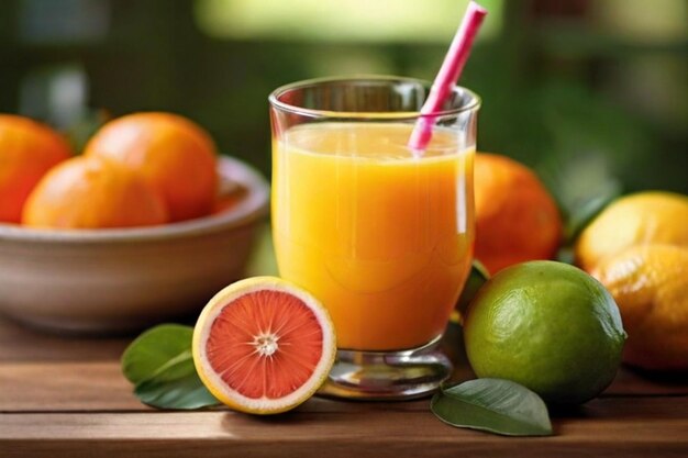 Sunny Citrus Summer Juice Vibrant and Refreshing