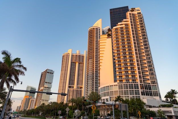 Sunny Isles Beach Miami Florida USA March 24 2021 trump international resort building