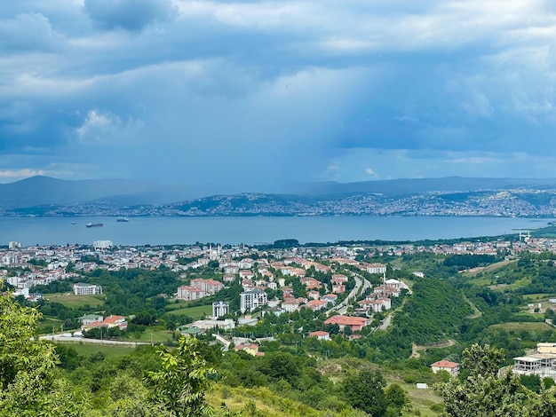 Foto paesaggio soleggiato