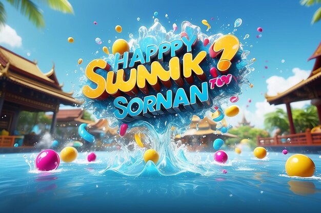 Sunny Songkran Splash