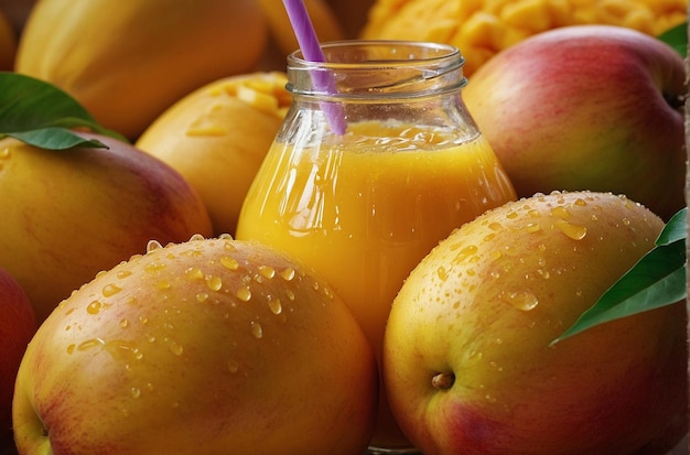 Sunny Sweetness Mango Juice Dream