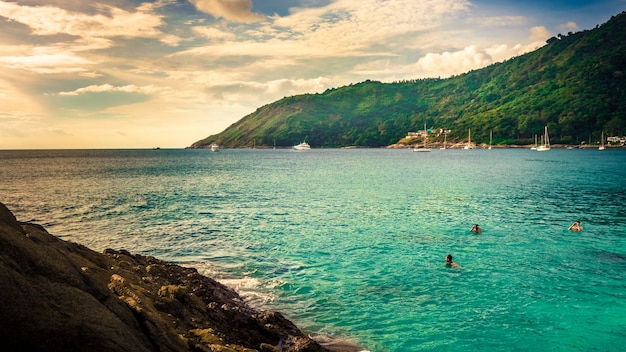 Sunny Tropical Beach Thailand