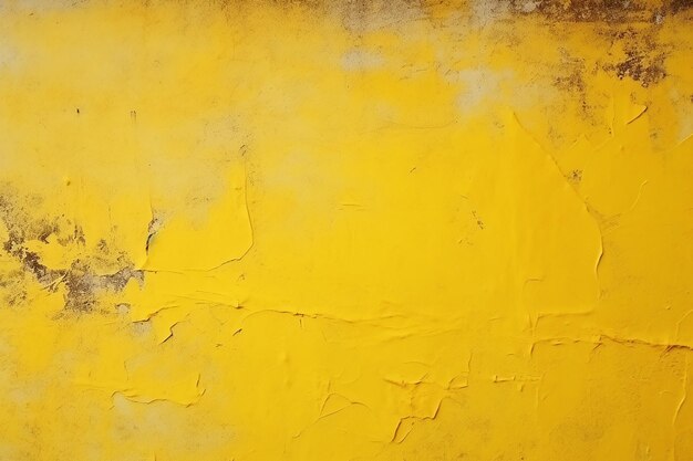 Sunny yellow concrete wall texture