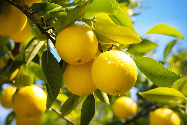 Sunny Yellow Lemon Natures Sunshine Fruit Best Lemon picture photography