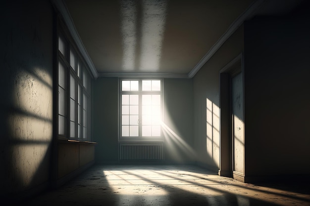 sunray in the apartment