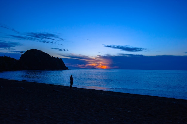 Sunrise on the beach