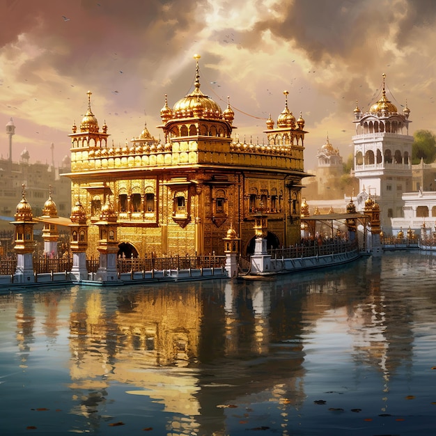 Sunrise at Golden Temple