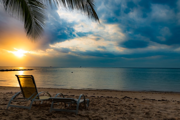 Foto alba sulla spiaggia di itaparica