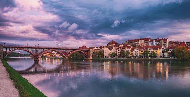 Sunrise at Maribor