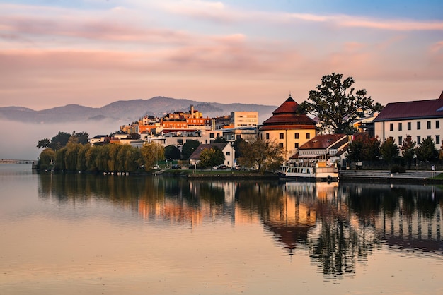 Sunrise at Maribor