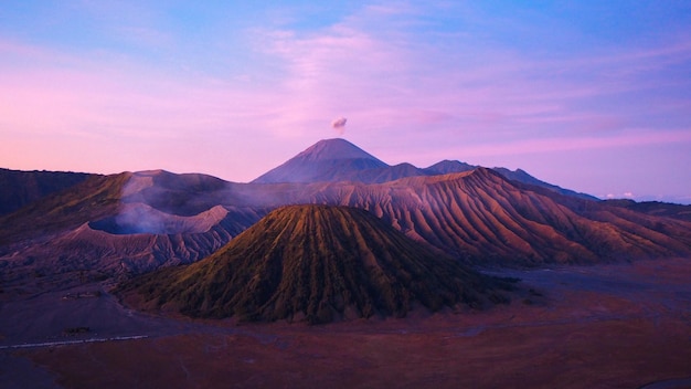 Sunrise on mount Bromo