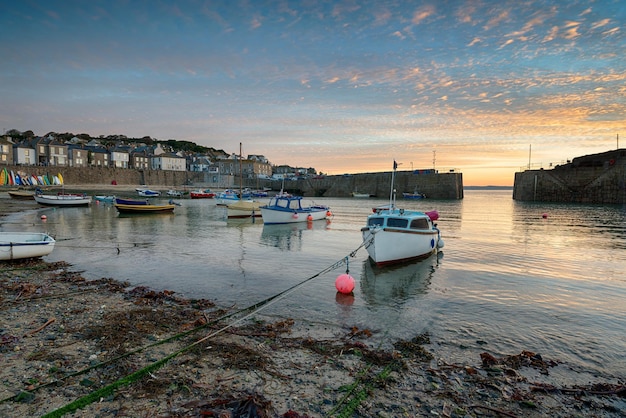 Sunrise at Mousehole